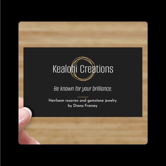 Virgin Mary Moonstone Drop Necklace Sterling - Picture 3 of 4